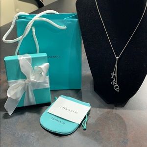 Tiffany and Co. dangle necklace